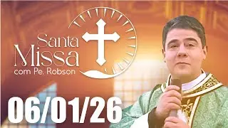 Santa Missa Na REDEVIDA | 06/01/26 | Missa Padre Robson Oliveira