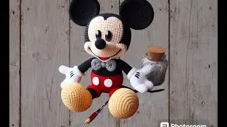 Mickey mouse a crochet parte 1 paso a paso clase en vivo