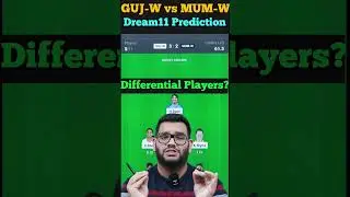 GUJ-W vs MUM-W Dream11 Prediction|GUJ-W vs MUM-W Dream11| #gujwvsmumw #dream11 #dream11prediction