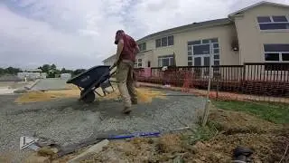 Building a Paver Pool Deck and Trailer Setup for Landscape Construction: Kane Week 7