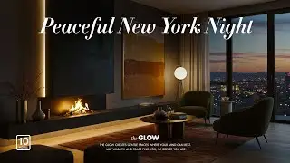 🔥 Experience the Serenity of a Minimal City Loft | Fireplace, Sunset Light & Cozy Ambience
