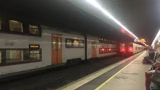 Trenes por Passeig de Gracia 2