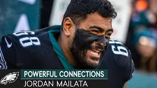 How Much Does Jordan Mailata Know His Fellow Offensive Linemen? | Eagles Powerful Connections