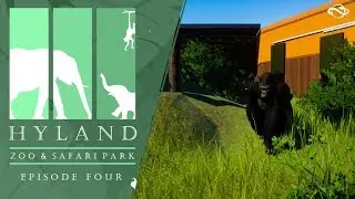 Planet Zoo | Gorilla Habitat Speed Build | Hyland Zoo | Ep.4