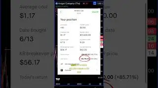 💰 Made $5,700 on this Stock | Here is How 🤔 #kroger #trading #stocks