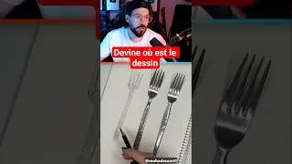 Devine o&ugrave; est le dessin? #art