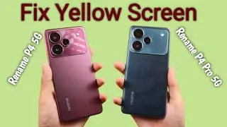 Realme P4/P4 Pro: Как исправить проблему с желтым экраном