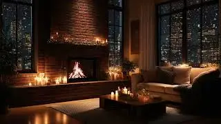 3-Hour Fireplace Piano Ambience for Sleep, Study, and Quiet Evenings 🔥🎹💤