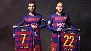FC Barcelona - Arda Turan and Aleix Vidal: Football needs numbers