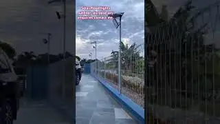 Solar flood street lighting systems #solar