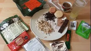 Norwegian Army MRE Arctic Field Ration Menu 7: Chocolate Muesli