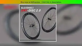 ELITEWHEELS Carbon Wheels ENT 2.0 Disc Brake 700c Carbon Rim Center Lock Road Bike Wheelset UCI Qua