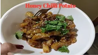 Honey Chilli Potato 🍯 🌶  🥔 with a special  sauce | Honey Chilli sauce recipe 😋