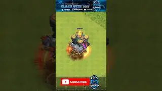 Th14 vs max skeleton spell #clashofclans #coc #yt_shorts #cocshorts #ytviral #skeleton #animation