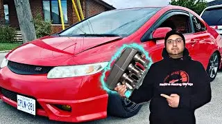 BILLET K TUNED Centre Feed Intake Manifold For The TURBO 8TH Gen Civic SI
