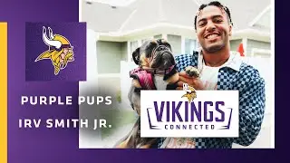Purple Pups Featuring Irv Smith Jr. | Minnesota Vikings
