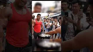 #shots Barbell for Breakfast? 🍽️🏋️&zwj;♂️ This Man Is Built Different!