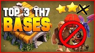 Clash of Clans | TOP 3 TH7 War Base 2017 | CoC BEST Town Hall 7 Defense [TH7 2017]