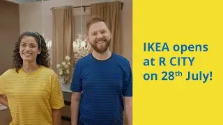 Almost done setting up the kitchen! All to welcome you to IKEA at R CITY!