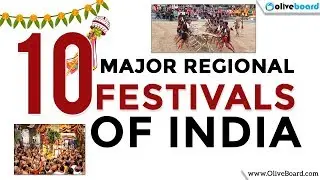 10 Major Regional Festivals of India | General Awareness 2018