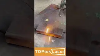 TOPTEK LASER Handheld Laser Cleaning Machine #weldingmetal #fiberlaser #technology #toptek #machine