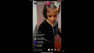 Nia on Instagram Live at Rage Room w Influencer city 12/03❤️
