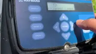 Как настроить насос Hayward с регулируемой скоростью на лето