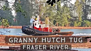 'Granny Hutch' Tugboat on the Fraser River - Shipspotting Canada