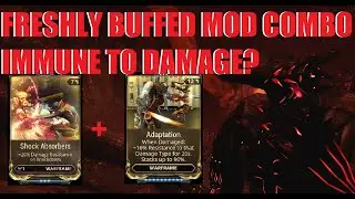 [WARFRAME] Damage Immunity With This Buffed Two Mod Combo? Shock Absorbers l Call Of The Tempestarii