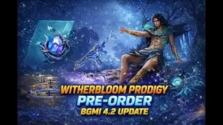 New Witherbloom Prodigy Ultimate Set | Pre-order | New Lucky Spin | UC Up Event | BGMI 4.2 Update