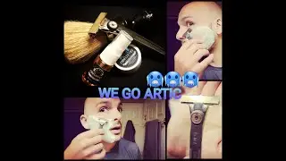 FROSTY 🥶 M2 SCHICK INJECTOR 🥶|Chiseled Face - CRYOGEN | OMEGA I SYMMETRICAL POTTERY | Vintage Razor