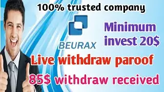 Beurax.com live withdraw paroof how to work in beurax