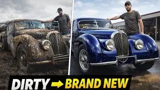 👉 From RUST to ROYALTY 😱 | Full AI Car Restoration #CarRestoration#AICar#Satisfying #Restoration