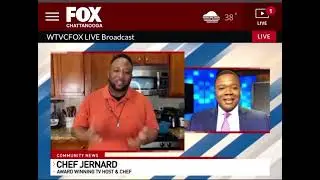 Chef Jernard Creates Shrimp Scampi Live