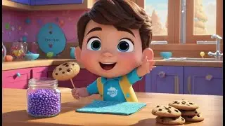 Baby Jax Eats a Cookie | Tasty Treat Rhyme for Toddlers | Fun Snack Time Song for Kids