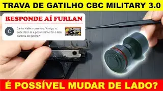 Conseguimos INVERTER a TRAVA do gatilho da espingarda CBC Military 3.0? [RESPONDE AÍ FURLAN 02]