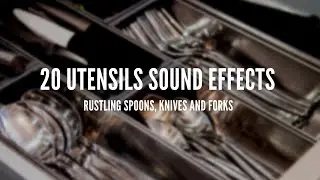 Utensils Sound Effects - Kitchen Tools Foley