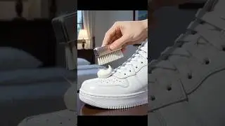 Toothpaste Sneaker Cleaning Hack &ndash; Get Dirty Kicks Looking New Again! #shorts