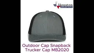 Outdoor Cap Snapback Trucker Cap MB2020  #baseballhat #customcaps #truckerhat #golfhat #shorts