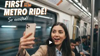 First Time Traveling In Patna Metro 🚇|| Patna || Vlog 03