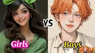 Girls VS Boys || Shoes👟|| watch⌚|| cars, cake, Bedroom and bike #girlsvsboys #girls #boys @mq_786