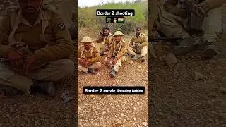 Border 2 movie shooting 🪖🎖️ Babina cantt Jhansi sunny deol 😎💪🇮🇳 #border2 #bollywoodactor #movieset