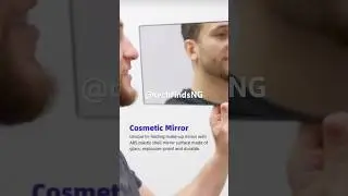 1pc 360&deg; Three-Fold Mirror For Easy Haircut And Styling - Versatile #1kviews