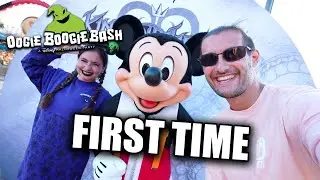 Oogie Boogie Bash 2024 FIRST TIME | Disney's BEST Halloween Party?