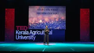Five ingredient recipe to finding your light | Sanjana George | TEDxKerala Agricultural University