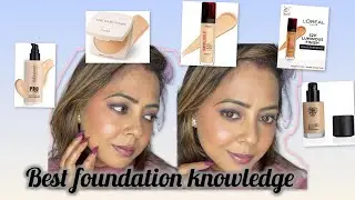 Knowledge about best foundation for all skin type step by step for beginners #foundationcourse