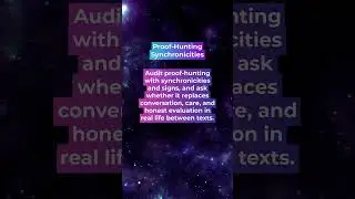 Proof-Hunting Synchronicities (ACT3_20)