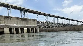 Blue Catfish Beatdown on the Tennessee River | This Dam was LOADED with Monsters