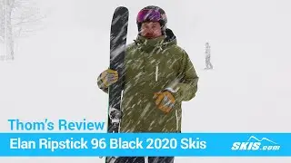 Thom's Review-Elan Ripstick 96 Black Skis 2020-Skis.com 20 50