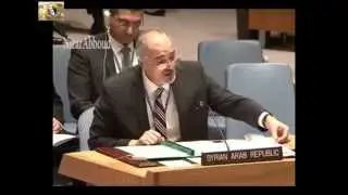 Bashar Jaafari at UNSC Slaps French Ambassador
